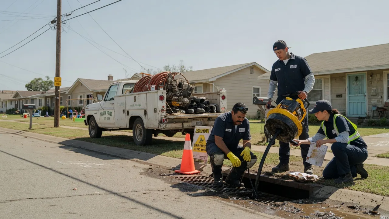 Drain Cleaning in Sonora, TX near me